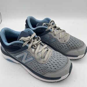 Men's New Balance‎ 847 V4 WW847LG4 Gray Blue Running Shoes Sneakers Size 10